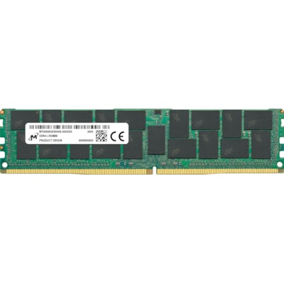 64GB (1x64GB) MICRON LRDIMM DDR4-3200, CL22-22-22, reg ECC, dual ranked x4 von Crucial