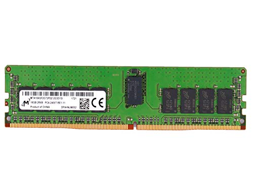 MICRON MTA18ASF2G72PDZ-2G3D1SI Arbeitsspeicher (16 GB, PC4-2400T-R, DDR4, registriert, ECC, 2RX8) von Micron