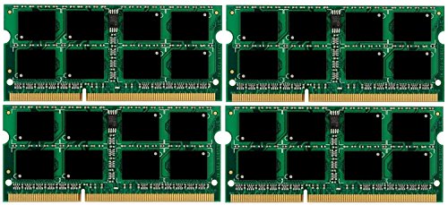 Micron 3rd 32GB Kit (4 x 8 GB) 204 pin DDR3-1866 SO-DIMM (1866Mhz, PC3-14900) passend für Apple iMac Retina 27" 5K (Late 2015) 1867MHz von Micron