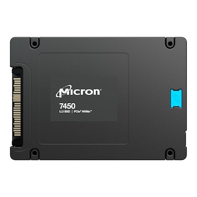 Micron 7450 PRO NVMe U.3 SSD 15,36TB 3D NAND TLC 2,5 zoll von Micron