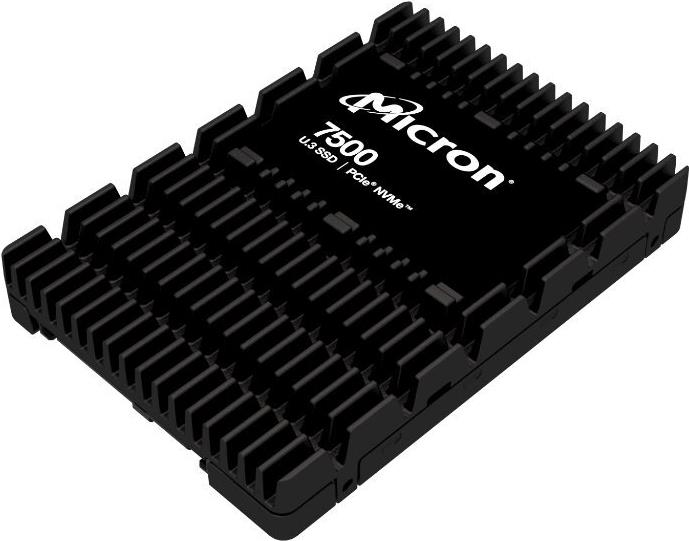 Micron 7500 PRO - SSD - Read Intensive - verschlüsselt - 1.92 TB - intern - 2.5 (6.4 cm) - U.3 PCIe 4.0 (NVMe) - 256-Bit-AES, 3072-Bit-RSA, FIPS 140-3 Level 2, 208-Bit-RSA - TCG Opal Encryption 2.01 (MTFDKCC1T9TGP-1BK1DABYYR) von Micron