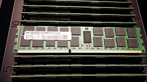 Micron mt36ksf2g72pz-1g6e1 16 GB DDR3 1600 MHz ECC Speicher-Modul – Module Arbeitsspeicher (16 GB, 1 x 16 GB, DDR3, 1600 MHz, 240-pin DIMM, grün) von Micron