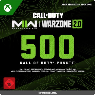 Call of Duty 500 Points - XBox Series S|X / XBox One Digital Code DE von Microsoft