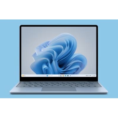 Campus: Microsoft Surface Laptop Go 3 12,4" Eisblau i5-1235U 8GB/256GB SSD Win11 von Microsoft