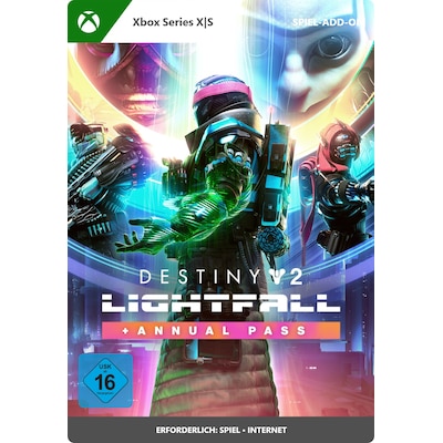 Destiny 2 Lightfall + Annual Pass DE - XBox Series S|X Digital Code Destiny 2 Lightfall + Annual Pass DE - XBox Series S|X Digital Code von Microsoft