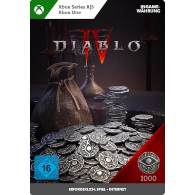 Diablo IV 1000 Platinum - XBox Series S|X Digital Code von Microsoft
