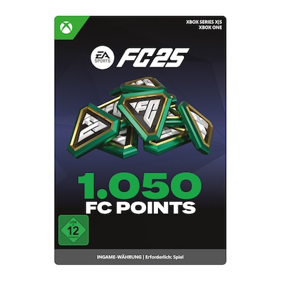EA SPORTS FC 25 - FC POINTS 1050 - XBox - Digital Code EA SPORTS FC 25 - FC POINTS 1050 - XBox - Digital Code von Microsoft