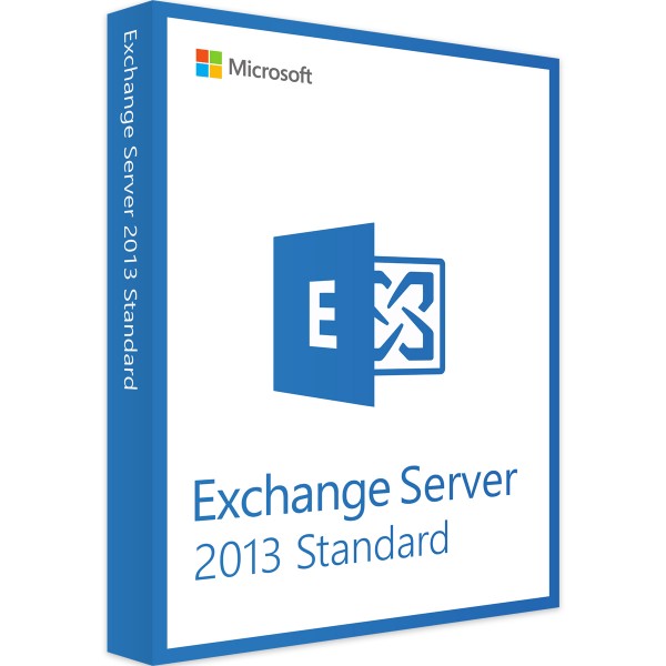 EXCHANGE SERVER 2013 STANDARD - Produktschlüssel - Vollversion - Sofort-Download - 1 PC von Microsoft