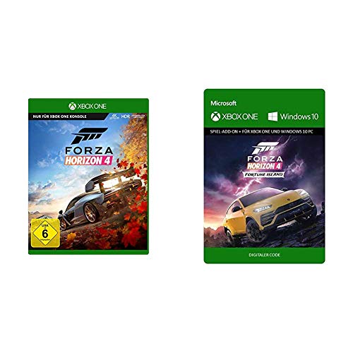 Forza Horizon 4 [Xbox One] + Fortune Island DLC [Download Code] von Microsoft