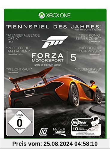 Forza Motorsport 5 - Game of the Year Edition - [Xbox One] von Microsoft