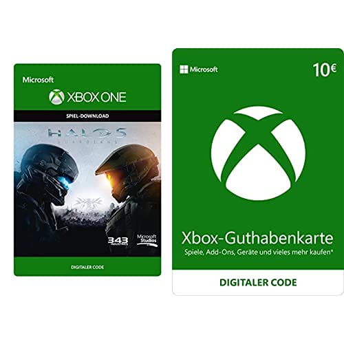 Halo 5 Guardians Standard Edition [Vollversion] [Xbox One - Download Code] + Xbox Live - 10 EUR Guthaben [Xbox Live Online Code] von Microsoft