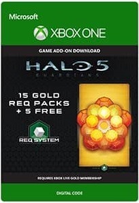 Halo 5: Guardians: 15 Gold REQ Packs + 5 Free von Microsoft