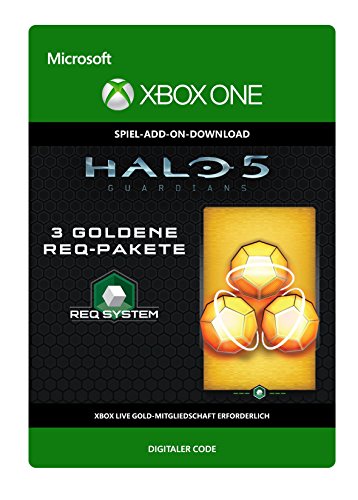Halo 5: Guardians: 3 Gold REQ Packs [Spielerweiterung] [Xbox One - Download Code] von Microsoft