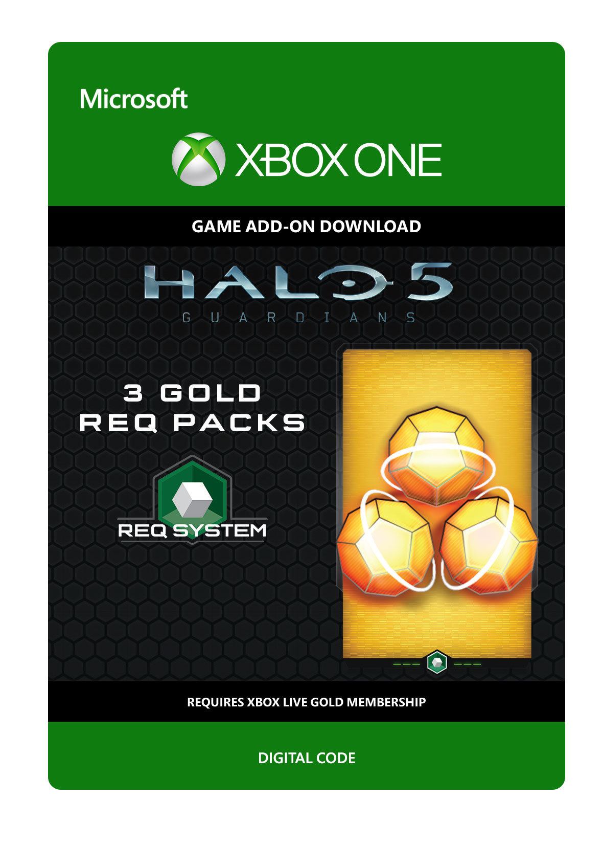 Halo 5: Guardians: 3 Gold REQ Packs von Microsoft