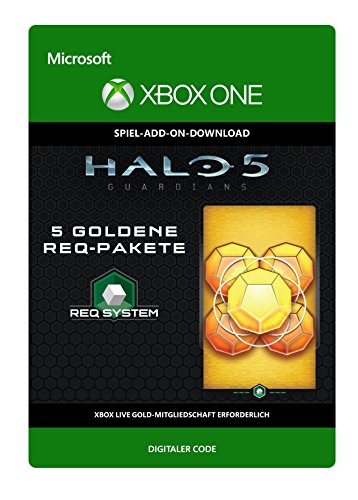 Halo 5: Guardians: 5 Gold REQ Packs [Spielerweiterung] [Xbox One - Download Code] von Microsoft