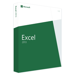 MICROSOFT EXCEL 2013 - Produktschlüssel - Vollversion - Sofort-Download - 1 PC von Microsoft