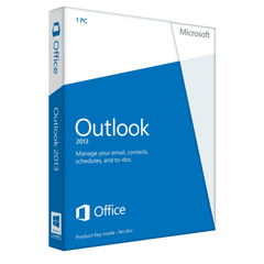 MICROSOFT OUTLOOK 2013 - Produktschlüssel - Vollversion - Sofort-Download - 1 PC von Microsoft