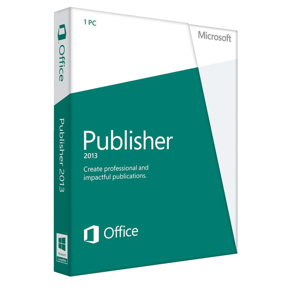 MICROSOFT PUBLISHER 2013 - Produktschlüssel - Vollversion - Sofort-Download - 1 PC von Microsoft