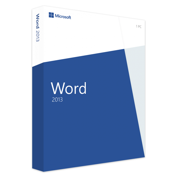 MICROSOFT WORD 2013 - Produktschlüssel - Vollversion - Sofort-Download - 1 PC von Microsoft