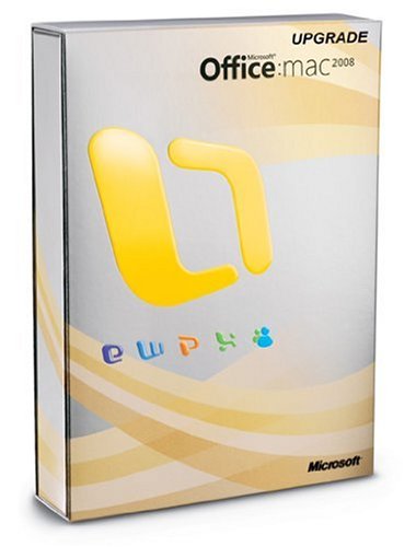 MS Office 2008 für Mac Upgrade DE DVD von Microsoft