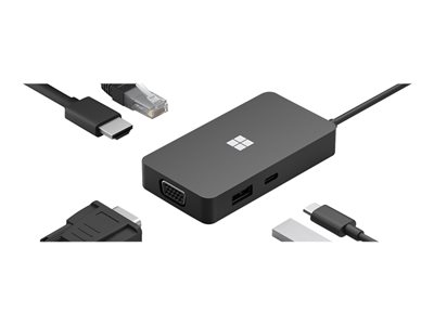 MS Surface USB-C Travel Hub COMM von Microsoft