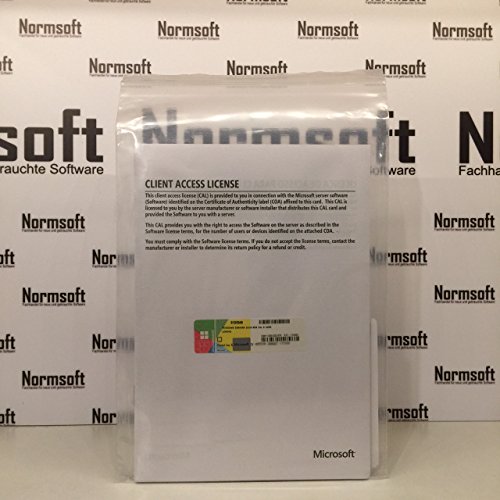 MS Windows Remote Desktop Service CAL 2016 5 User CAL German (DE) von Microsoft