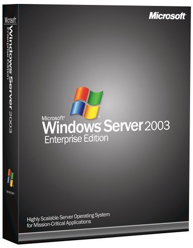 MS Windows Server Enterprise 2003 w/SP1 Win32 German CD 25 Clt von Microsoft