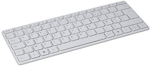 Microsoft 21Y-00035 Designer Kompakte Tastatur GrisClavier Bluetooth Compact Gris von Microsoft