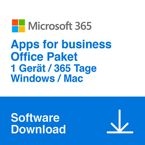 Microsoft  365 Apps for Business Office-Paket Vollversion (Download-Link) von Microsoft