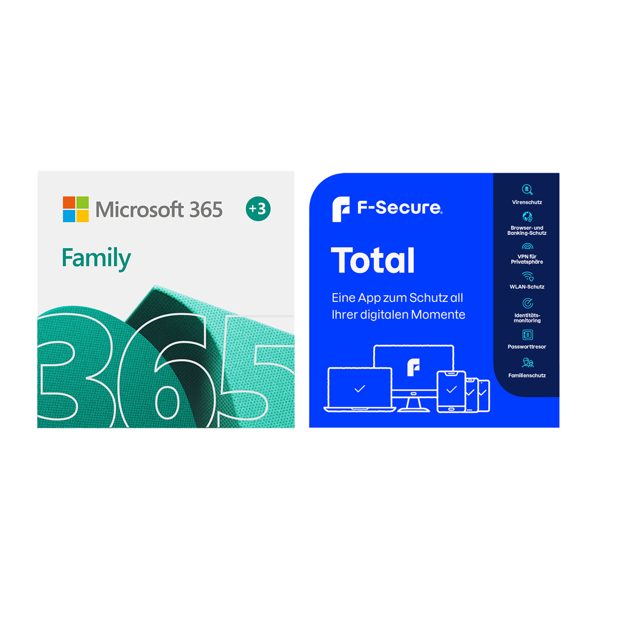 Microsoft 365 Family [6 User] + F-Secure Total [7 Device] - [1 Jahr + 3 Monate extra] von Microsoft