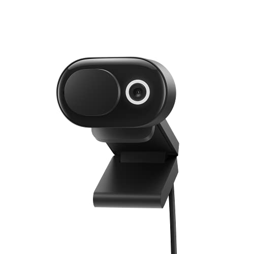 Microsoft 8L3-00005 - Modern Webcam, DFOV of 78° (HFOV 69°, 16:9 Aspect Ratio), schwarz von Microsoft