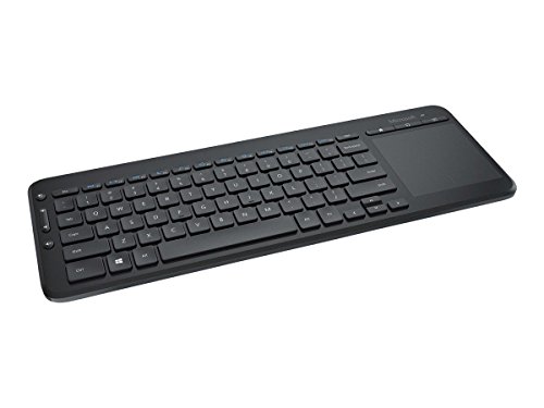Microsoft All-in-One Media Keyboard Tastatur RF Wireless Englisch Schwarz - Tastaturen (Standard, Wireless, RF Wireless, Schwarz) von Microsoft