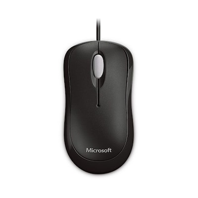Microsoft Basic Optical Mouse USB Schwarz Bulk 4YH-00007 bulk von Microsoft