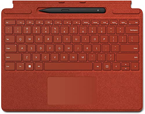 Microsoft Bundle Hülle+Stift für SFC Pro8 Rot von Microsoft