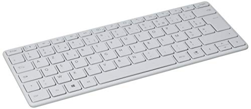 Microsoft Designer Compact Tastatur GrisClavier Bluetooth Compact Gris von Microsoft