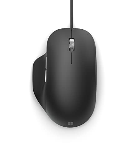 Microsoft Ergonomic Mouse (P) Kabelgebunden Ergonomische Maus Optisch Ergonomisch Schwarz von Microsoft
