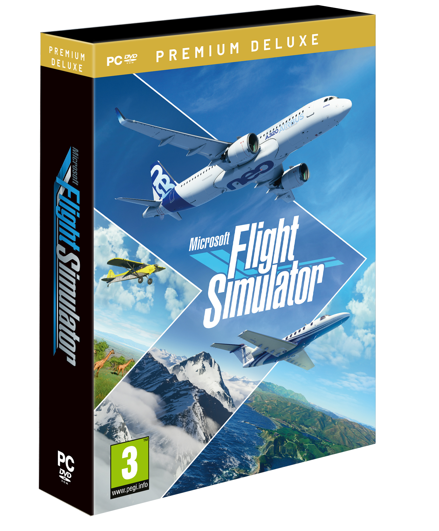 Microsoft Flight Sim 2020 (Premium Deluxe Edition) (DVD Format) von Microsoft