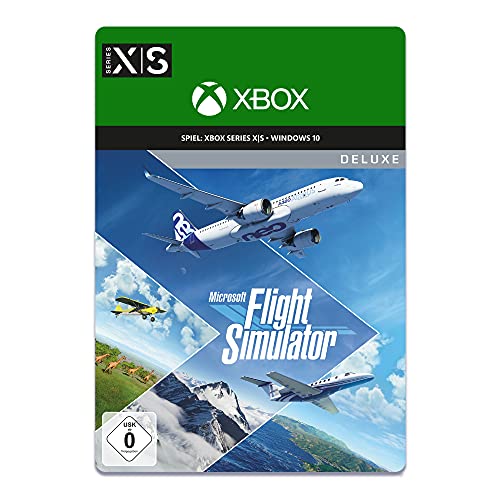 Microsoft Flight Simulator Deluxe Edition | Digitaler Code für PC und Xbox Series X|S von Microsoft
