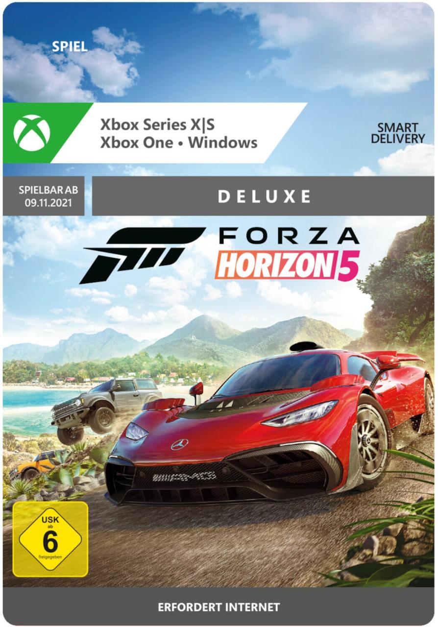Microsoft Forza Horizon 5 Deluxe Edition (ESD-Download) von Microsoft