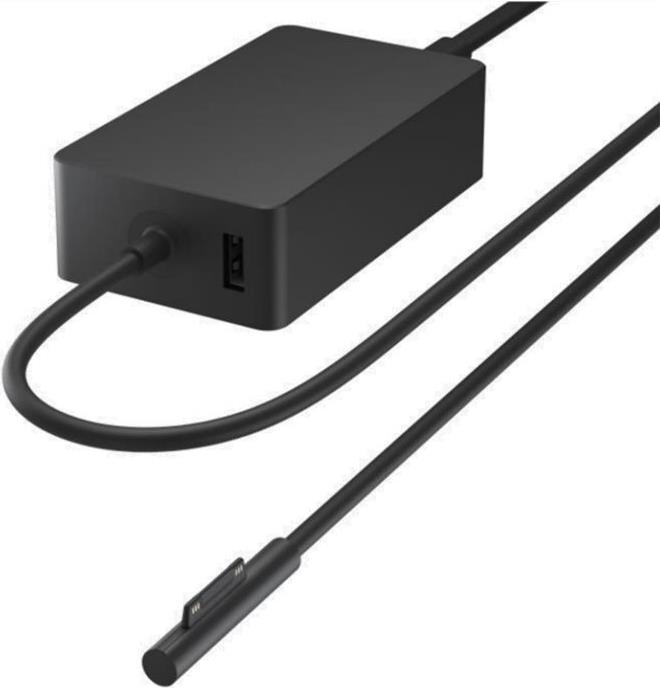 Microsoft MS Srfc Pro/Book 65W PwrSup RETAIL - MICROSOFT Surface Pro / Book 65W Power Supply RETAIL (W8Y-00002) von Microsoft