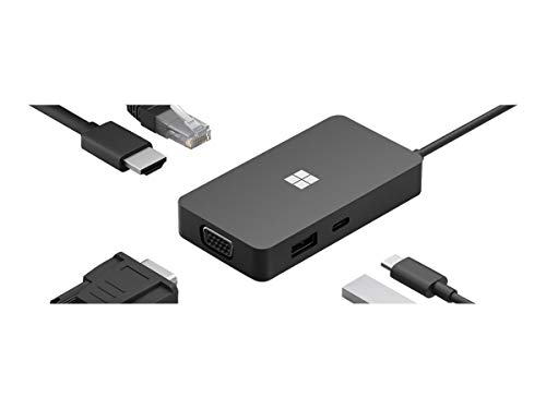 Microsoft MS Surface USB-C Travel Hub COMM, 1E4-00004 von Microsoft