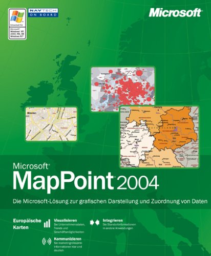 Microsoft MapPoint 2004 Upgrade von Microsoft