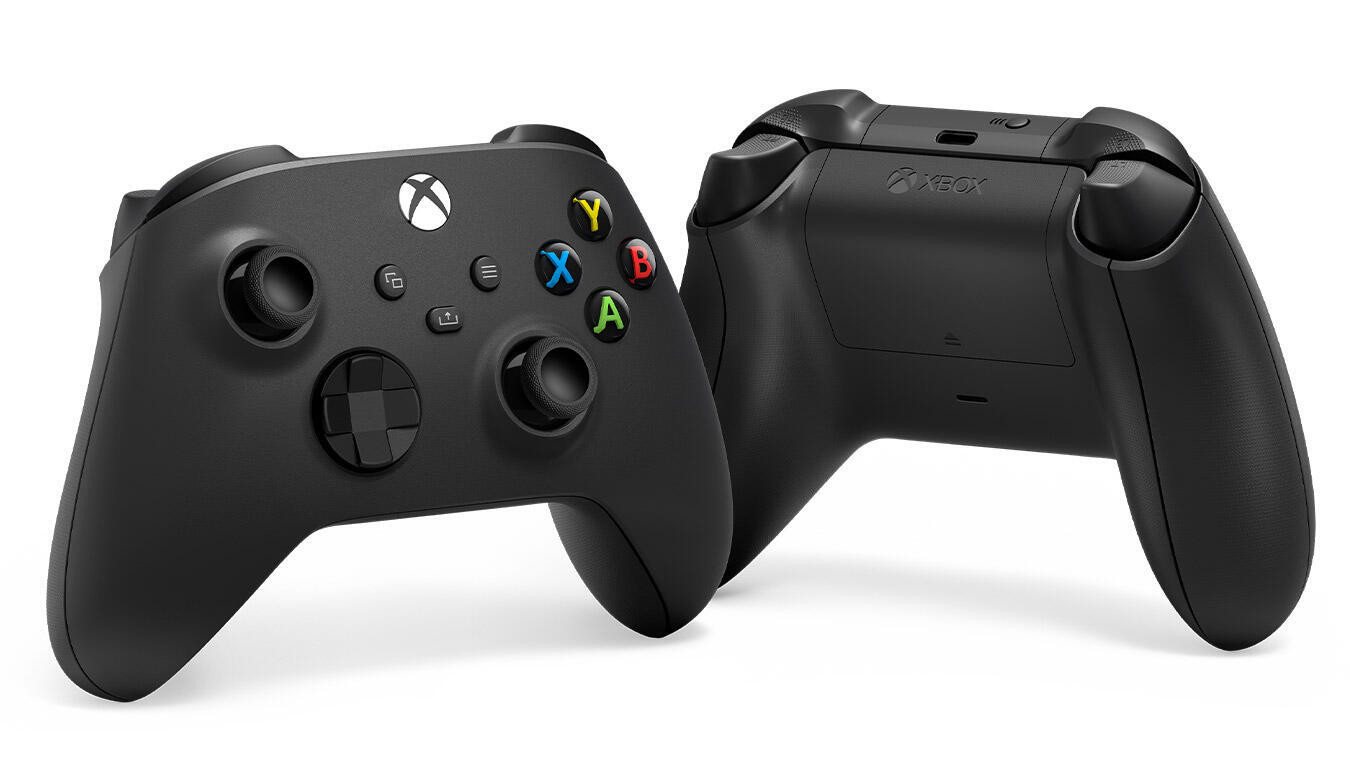 Microsoft Microsoft Xbox Wireless Controller carbon black QA Xbox-Controller Microsoft Microsoft Xbox Wireless Controller carbon black QA Xbox-Controller von Microsoft