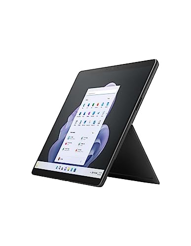 Microsoft Notebook 2-in-1 Surface Pro 9 8GB LPDDR5x Schwarz 256GB SSD i5-1245U 13" von Microsoft