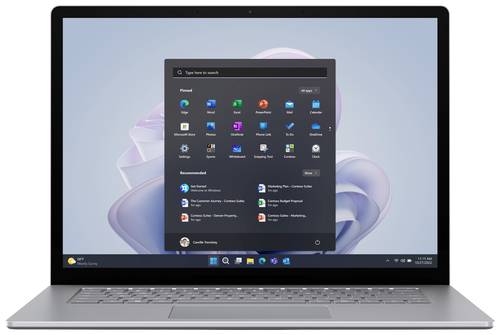 Microsoft Notebook Surface Laptop 5 38.1cm (15 Zoll) Intel® Core™ i7 i7-1265U 16GB RAM 256GB SSD von Microsoft