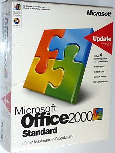 Microsoft Office 2000 Standard Update von Office x.x oder MS-Einzelapplikationen D von Microsoft