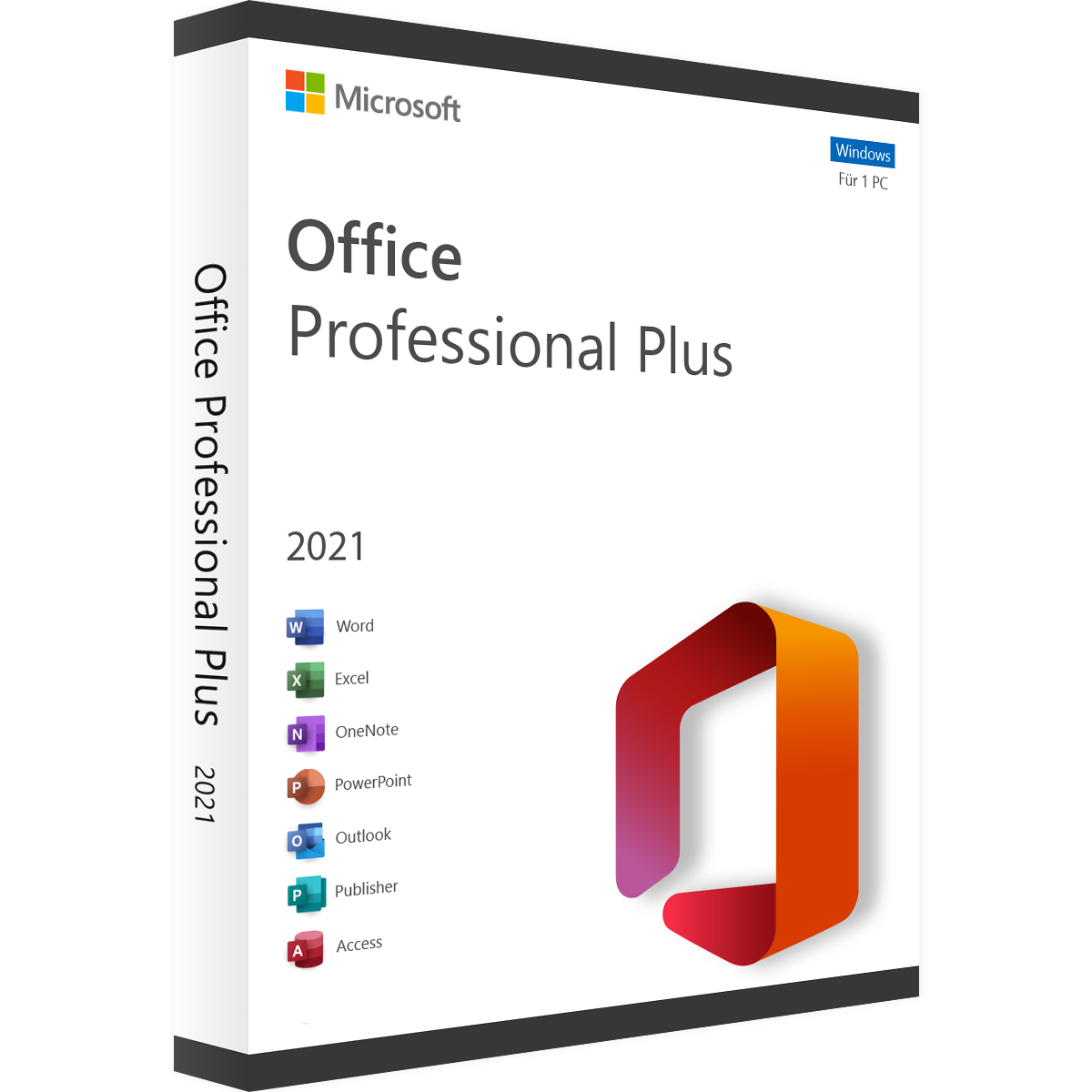 Microsoft Office 2021 Professional Plus - Produktschlüssel - Vollversion - Sofort-Download - 1 PC von Microsoft