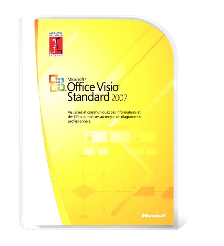 Microsoft Office Visio Standard 2007 - Ensemble complet - 1 PC - CD - Win - français von Microsoft