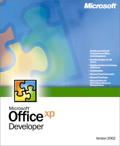 Microsoft Office XP Dev D CD von Microsoft