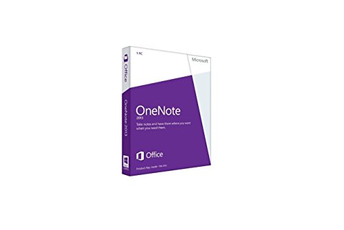 Microsoft OneNote 2013 - 1PC (Product Key Card ohne Datenträger) - englisch von Microsoft